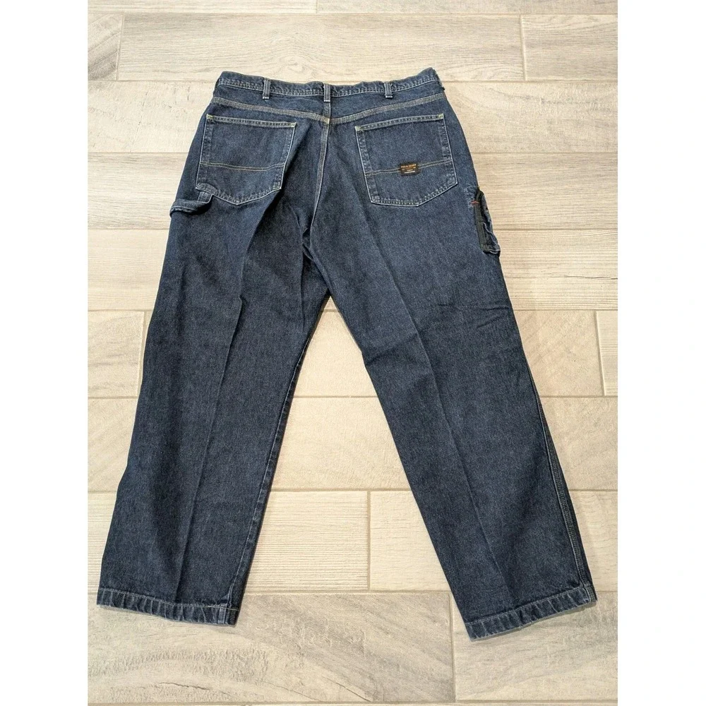 Vintage Polo Ralph Lauren Mens High Rise Cell Phone Carpenter Jeans Size 38x32